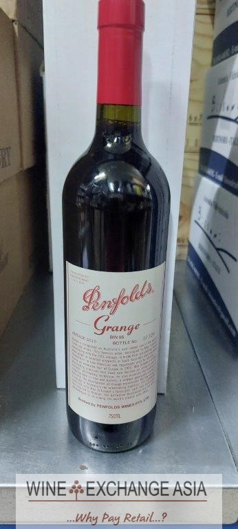 (image for) Penfolds Grange 2010 (WA 99) - WAS:$653.79